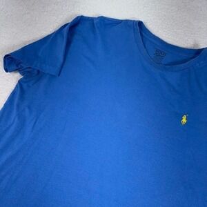 Polo Ralph Lauren T Shirt Mens XL TG Blue Cotton  Classic Fit Pony Logo